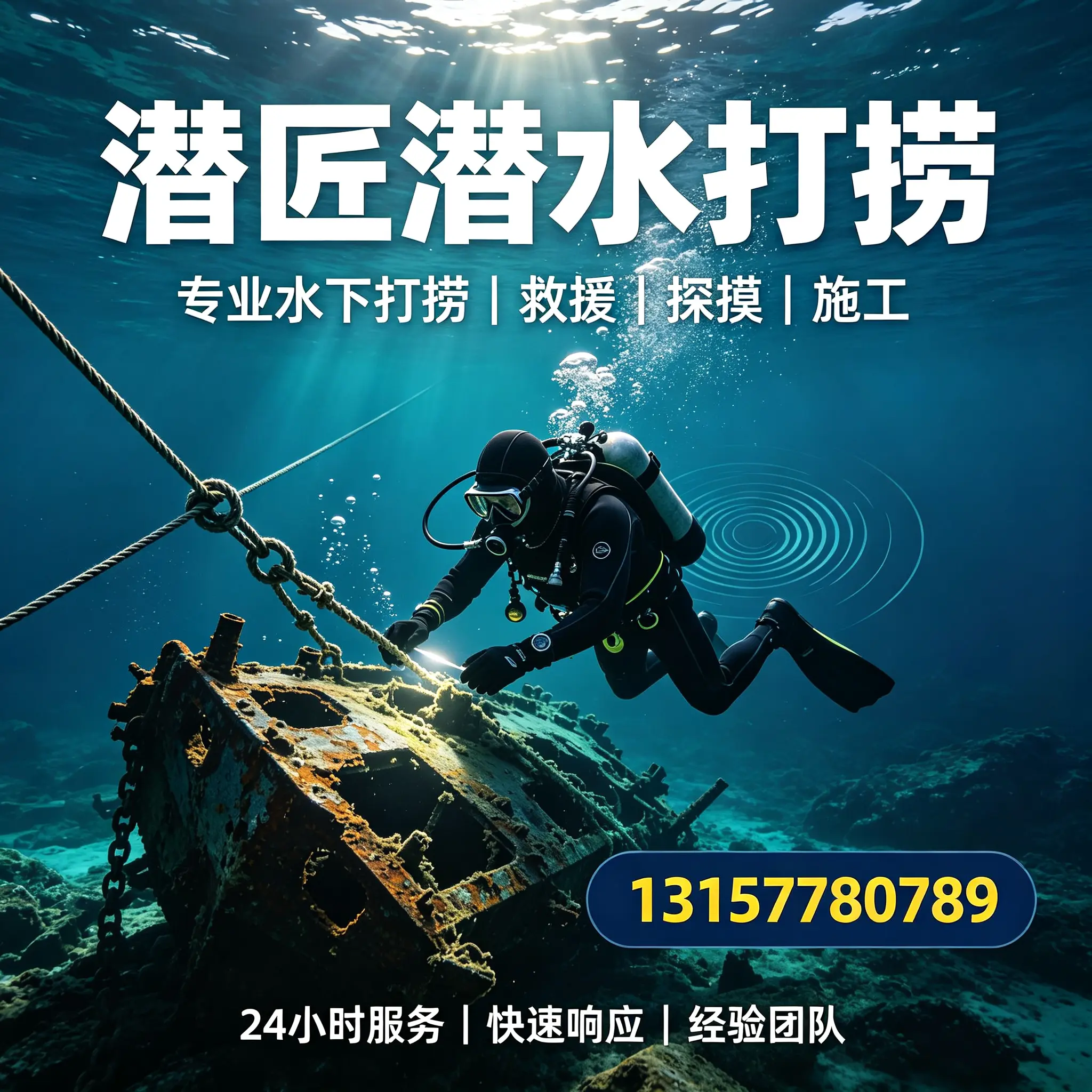 阳春水下打捞作业服务产品